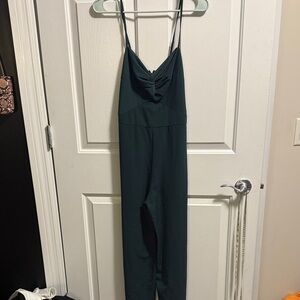 Abercrombie & Fitch Dark Green Jumpsuit